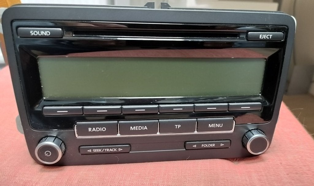 Volkswagen RCD310 autoradio - Delphi 1K0 035 186 AA, Verzenden, Gebruikt