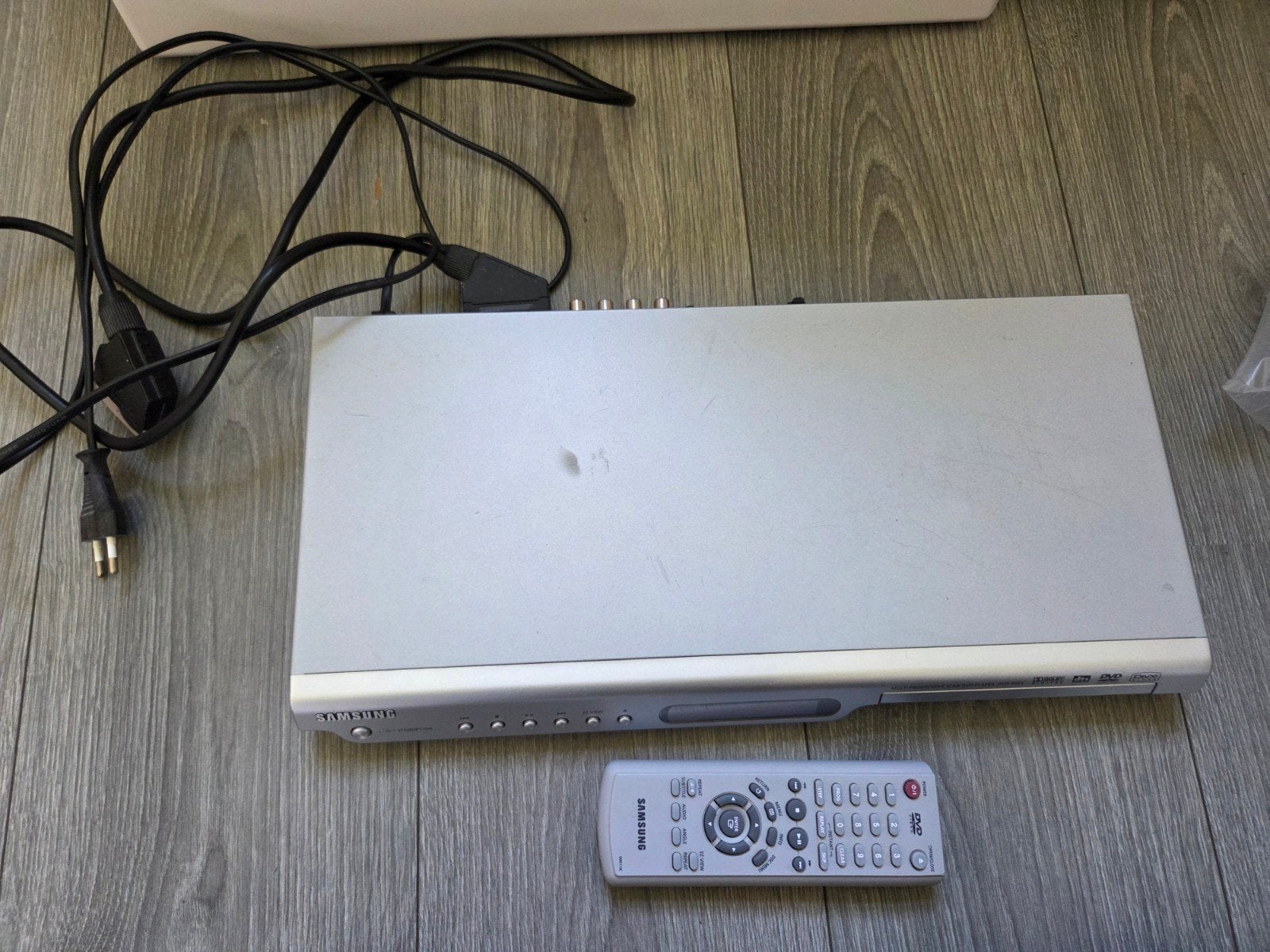 Samsung DVD-speler met afstandsbediening - Werkt goed!, Audio, Tv en Foto, Dvd-spelers, Ophalen, Gebruikt, Dvd-speler, Samsung