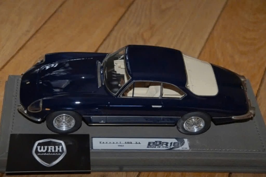 1:18 Ferrari 400 Superamerica d.blue BBR see info WRH, Verzenden, Zo goed als nieuw, Auto, Overige merken