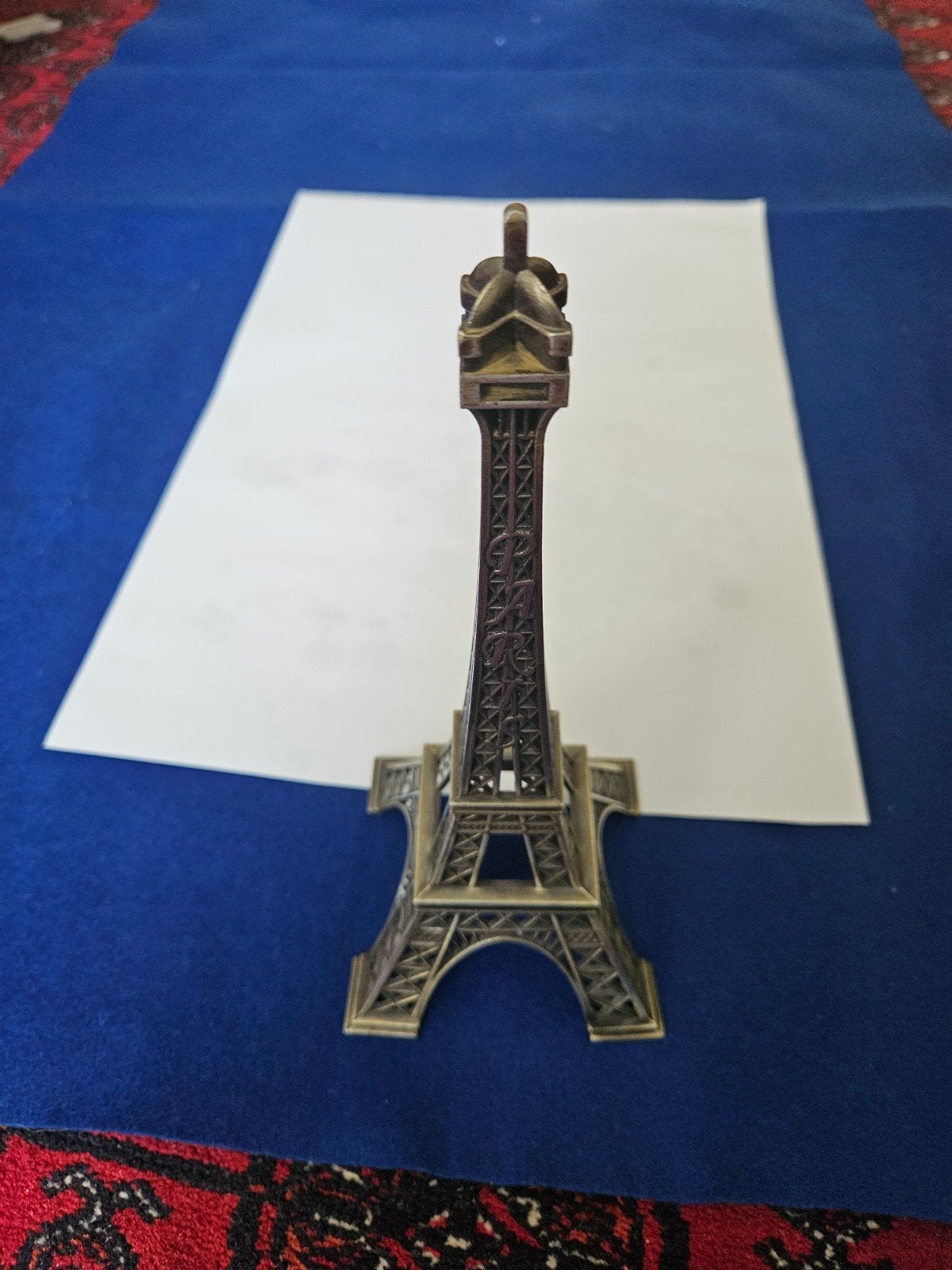 Eiffeltoren miniatuur - Decoratief beeldje, Ophalen, Zo goed als nieuw