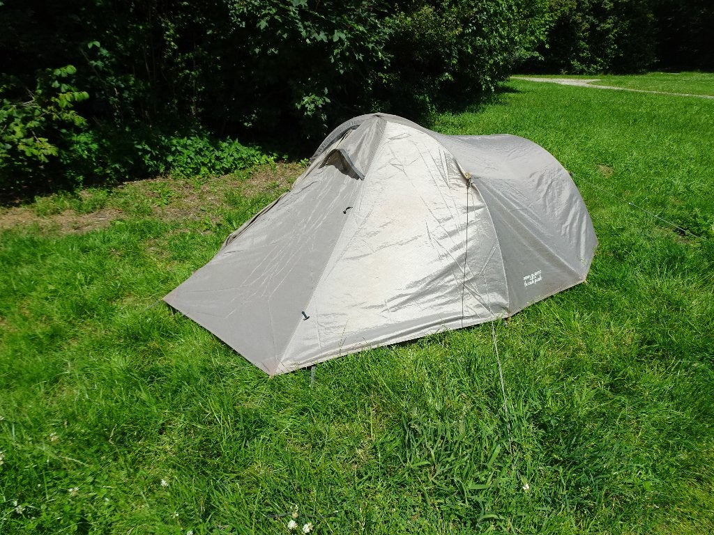 2 persoons tent met binnen en buiten tent, Ophalen of Verzenden, Gebruikt, Tot en met 2