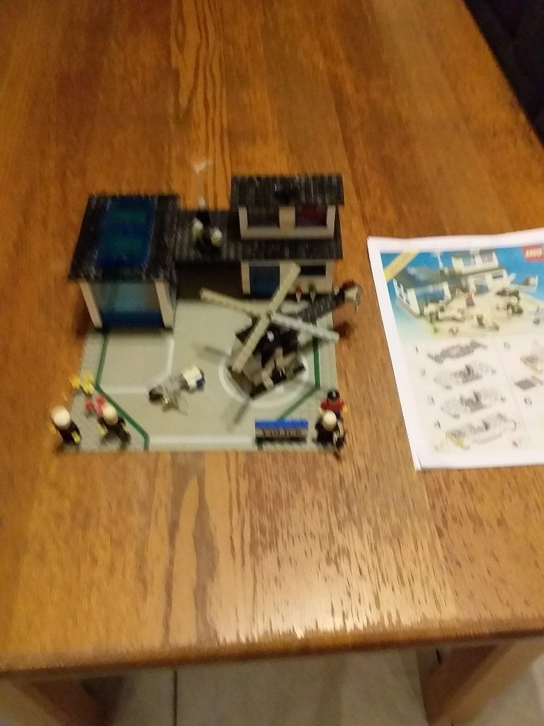 lego nr 6384 politie bureau, Inclusief minifiguren, Gebruikt, Lego, Ophalen of Verzenden