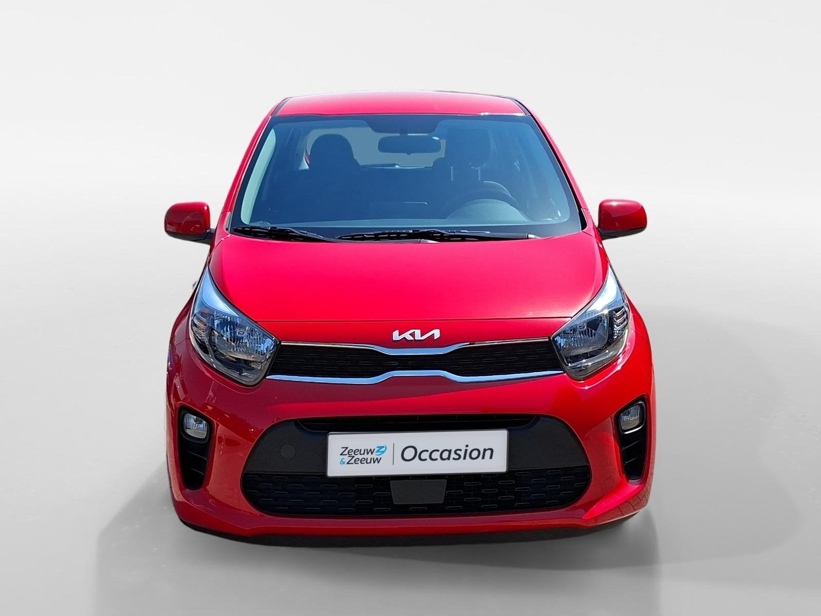 Kia Picanto 1.0 DPi DynamicLine | Lichtmetalen velgen | Appl, Auto's, Voorwielaandrijving, 12 maanden, Stof, Gebruikt