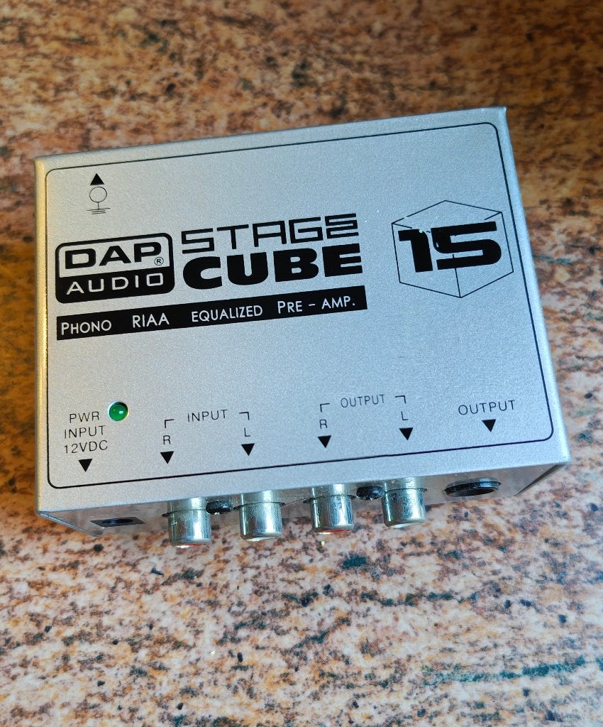 DAP audio stage cube 15 voorversterker, Overige merken, Overige typen, Ophalen of Verzenden, Zo goed als nieuw