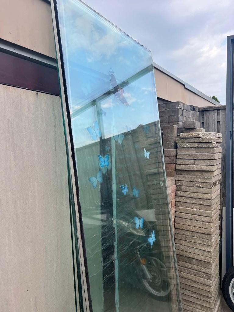 Schuifwand., Tuin en Terras, Overige Tuin en Terras, Ophalen, Gebruikt