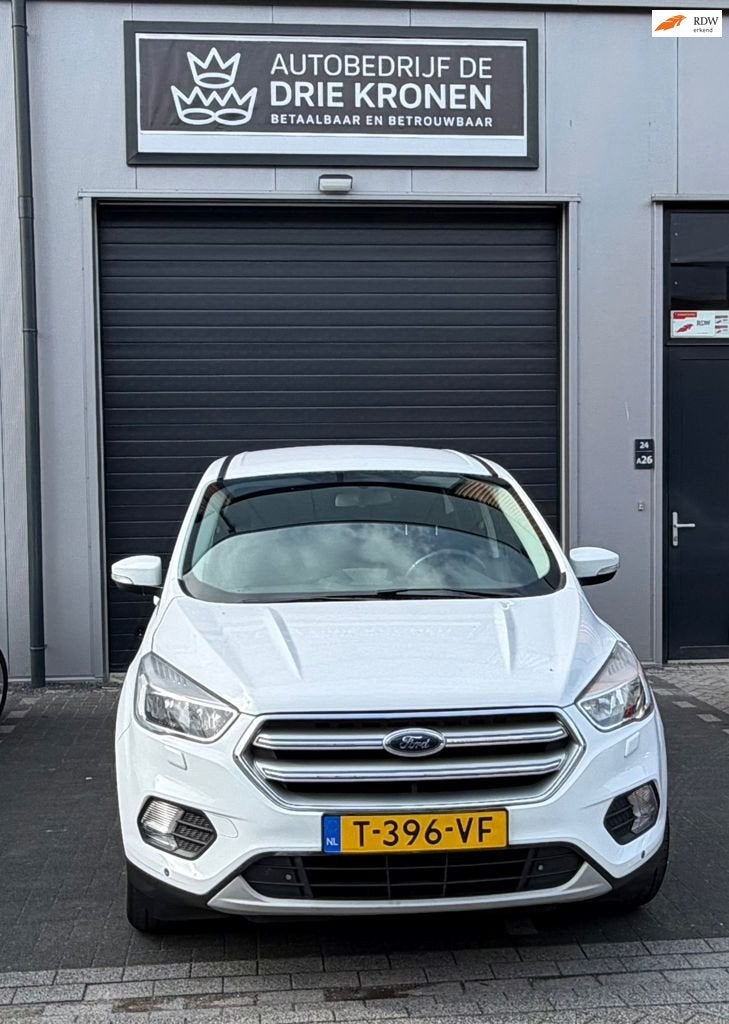 Ford Kuga 1.5 EcoBoost Trend Ultimate, Auto's, Voorwielaandrijving, Stof, 4 cilinders, Wit