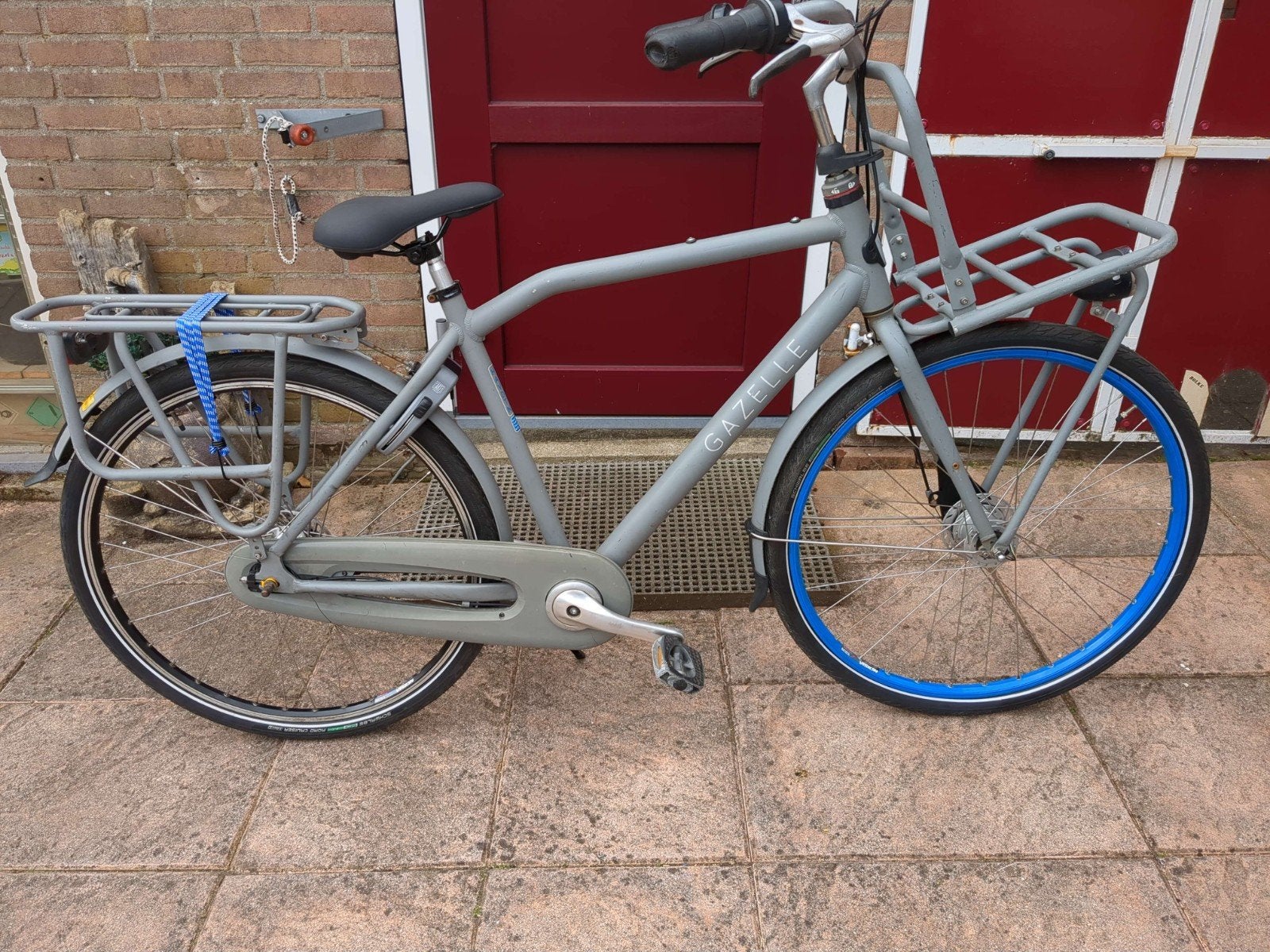 Herenfiets 28 inch, Fietsen en Brommers, Fietsen | Heren | Herenfietsen, Ophalen, Gebruikt, Versnellingen, Gazelle
