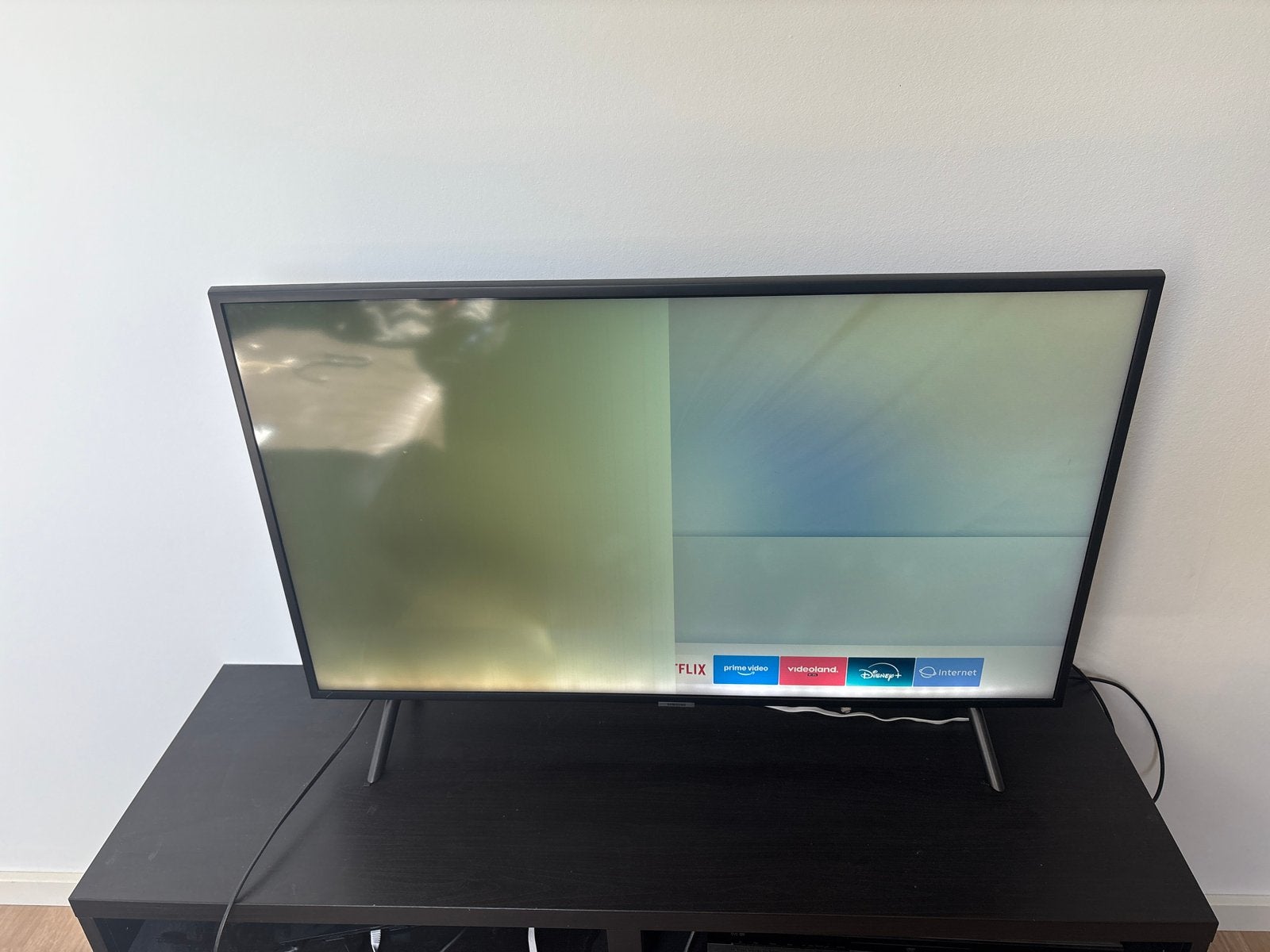 Samsung 40 inch TV - Defect scherm, Ophalen, LED, Samsung, 4k (UHD)