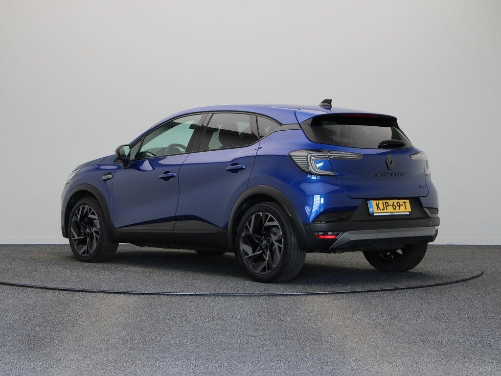 Renault Captur E-Tech full hybrid 145pk E-Tech Esprit Alpine, Auto's, Renault, 1345 kg, Parkeersensor, Gebruikt, Blauw