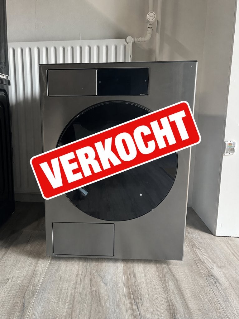 Samsung Bespoke Droger - Luxe uitvoering Mat Zilver, 8 tot 10 kg, Nieuw, Ophalen of Verzenden, Voorlader