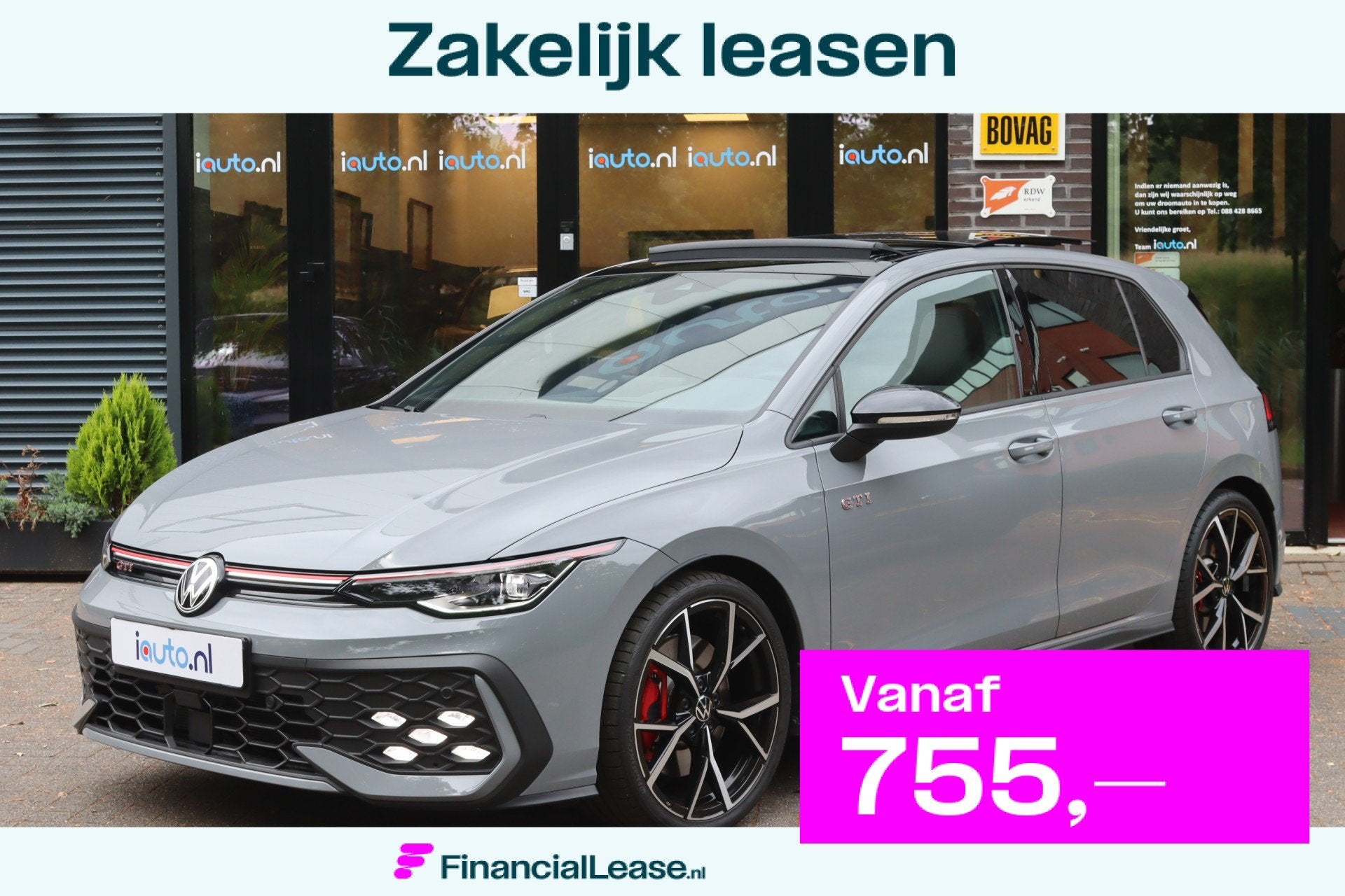 Volkswagen Golf 8.5 2.0 TSI 195kW GTI Pano/IQ.Light/Keyless/, 12 maanden, Gebruikt, Euro 6, 4 cilinders
