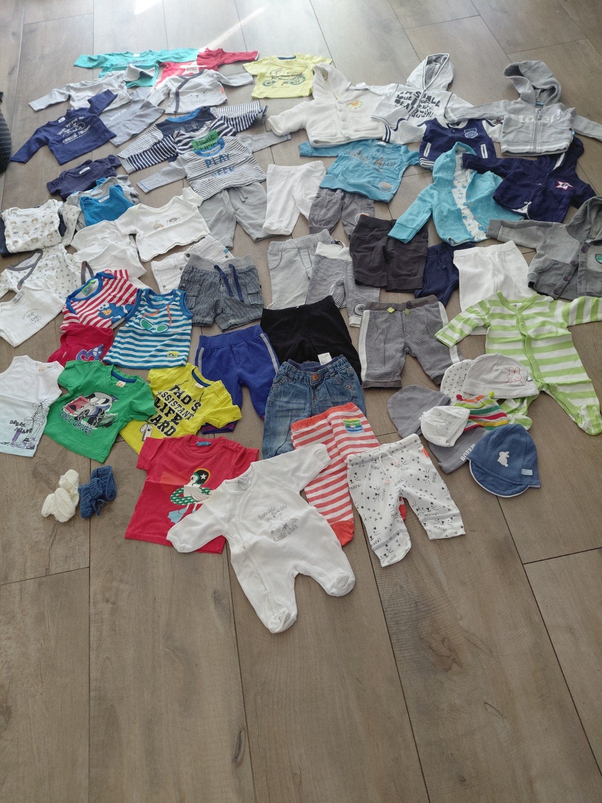 Baby kleding jongens maat 50/56 en een paar dingen maat 62, Ophalen of Verzenden, Zo goed als nieuw