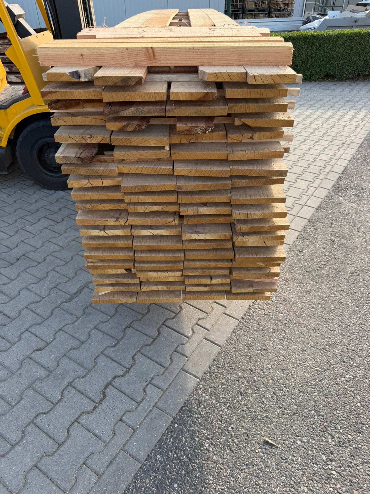 80 eiken planken 420x20x2,5 voor 3000 euro !!, Ophalen, Zo goed als nieuw, 250 cm of meer, Planken