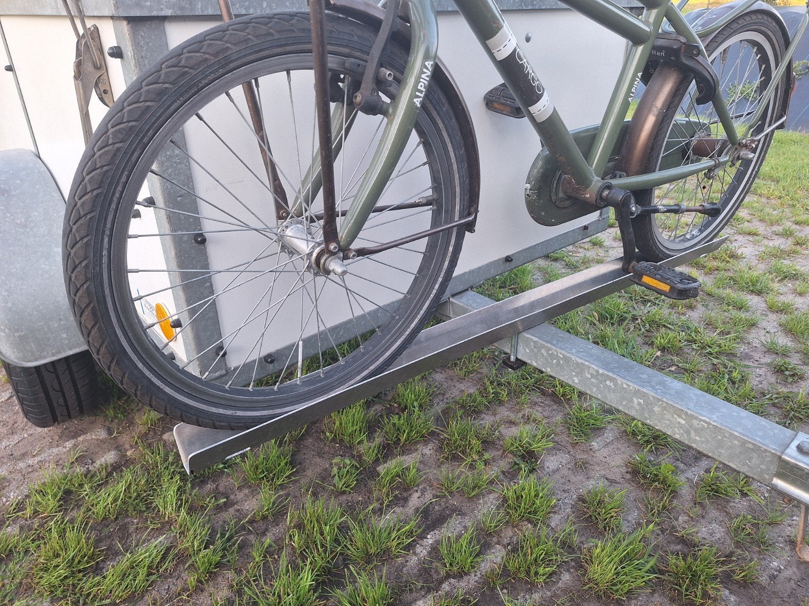Dissel fietsendrager, Ophalen, Fietsendrager-accessoire