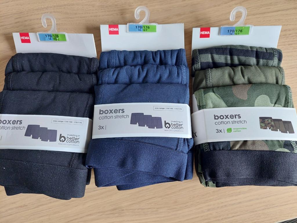 Nieuw Ondergoed jongens 170-176, Kinderen en Baby's, Kinderkleding | Maat 170, Ophalen of Verzenden, Nieuw, Jongen, Nacht- of Onderkleding