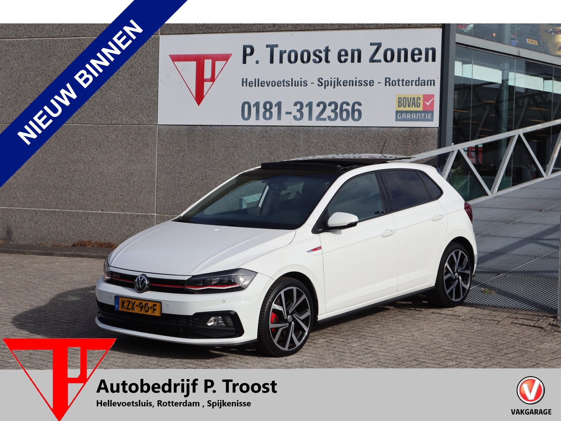 Volkswagen Polo 2.0 TSI GTI Panoramadak/Stoelverwarming/Appl, 12 maanden, Stof, Gebruikt, 4 cilinders
