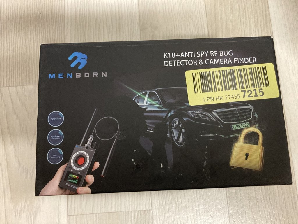 K18 Anti Spy RF Bug Detector – Camera & GPS Tracker Finder, Ophalen of Verzenden, Nieuw