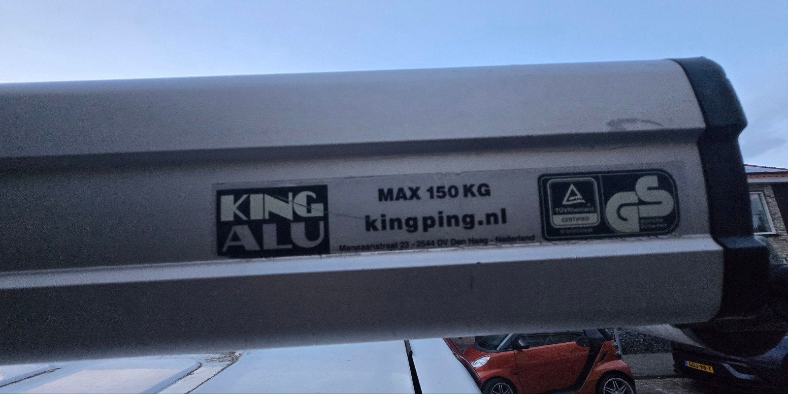 Kingping aluminium imperiaal voor Citroën Jumpy, Ophalen, Gebruikt