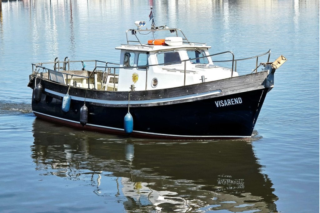 Versatility Workboat VISBOOT 9.30 meter izgs, Watersport en Boten, Vis- en Consoleboten, Gebruikt, Overige merken, Diesel, 70 pk of meer