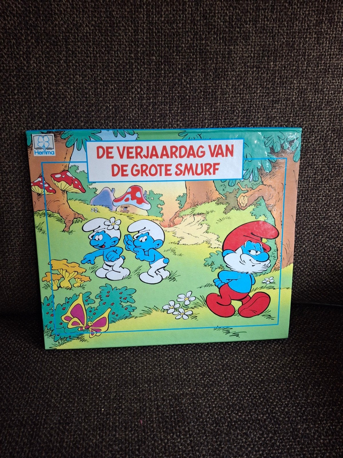 De verjaardag van de grote Smurf pop up boek, Ophalen of Verzenden, Zo goed als nieuw, Verschillende Smurfen