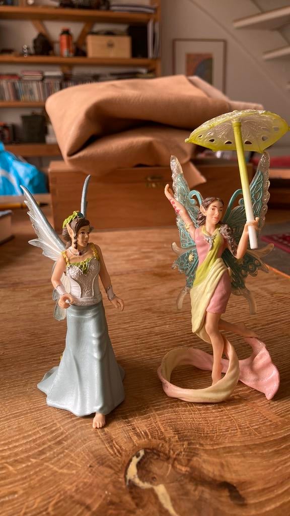 Schleich elfen, Ophalen of Verzenden, Zo goed als nieuw