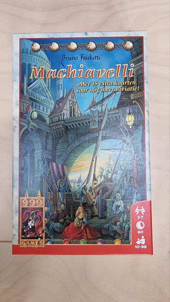 Spel Machiavelli, Vijf spelers of meer, Ophalen of Verzenden, Zo goed als nieuw, 999 games.