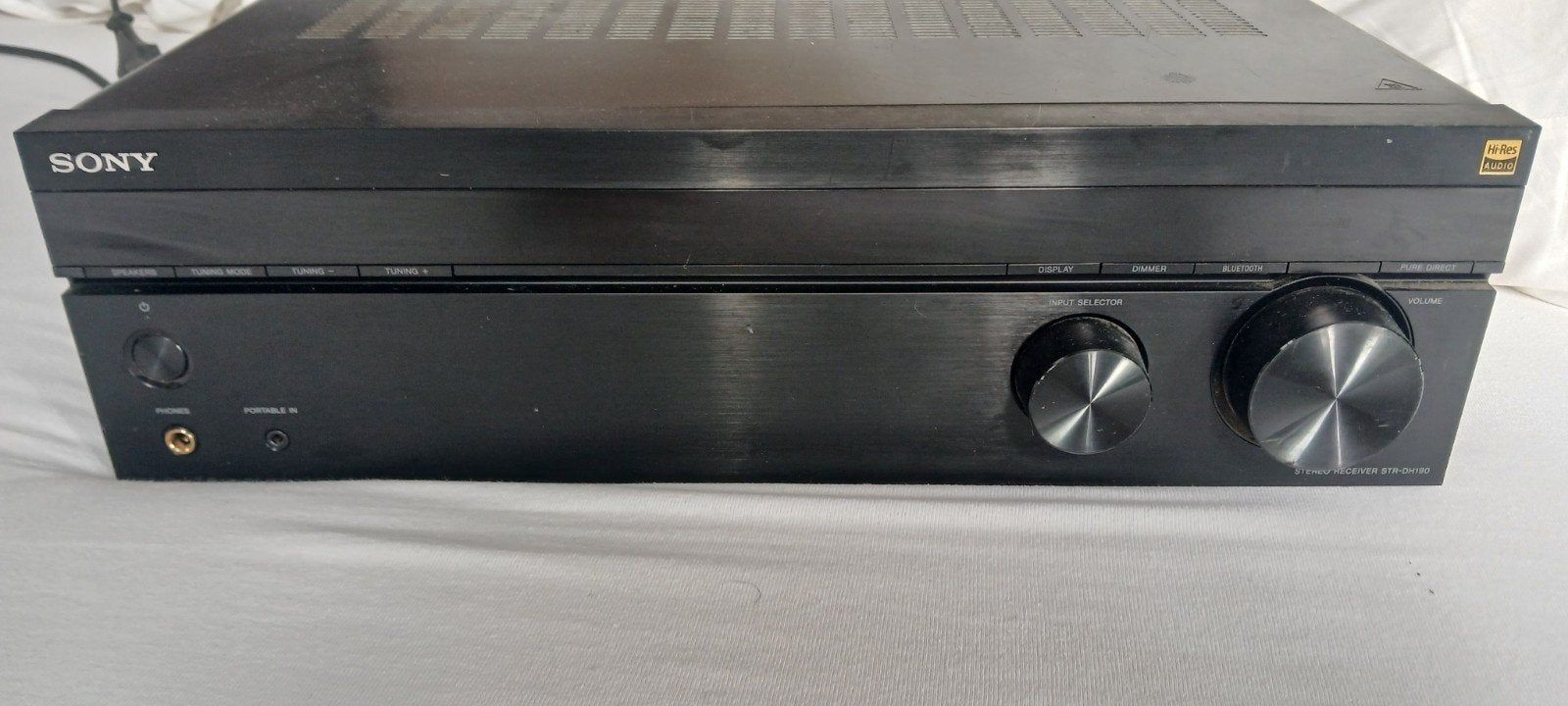 Sony STR-DH190 Stereo Receiver 200W met Bluetooth, Ophalen of Verzenden, Zo goed als nieuw, Sony, 120 watt of meer
