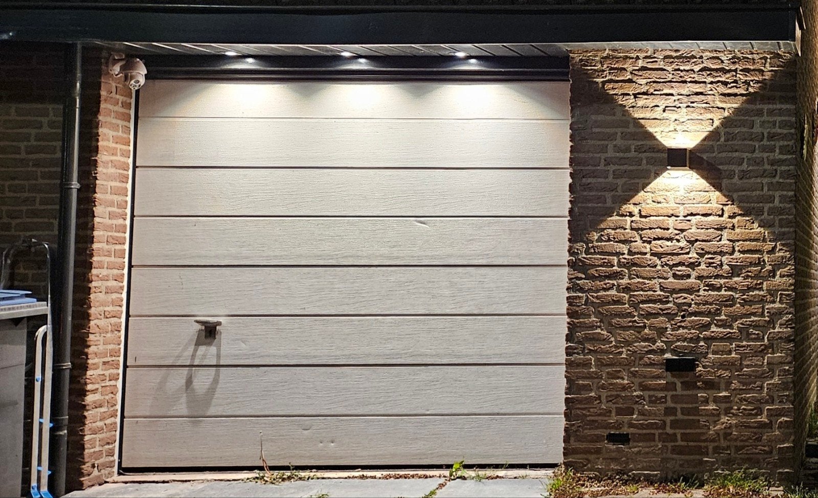 garage deur novoferm, Doe-het-zelf en Verbouw, Ophalen, Gebruikt, Garagedeur, 120 cm of meer