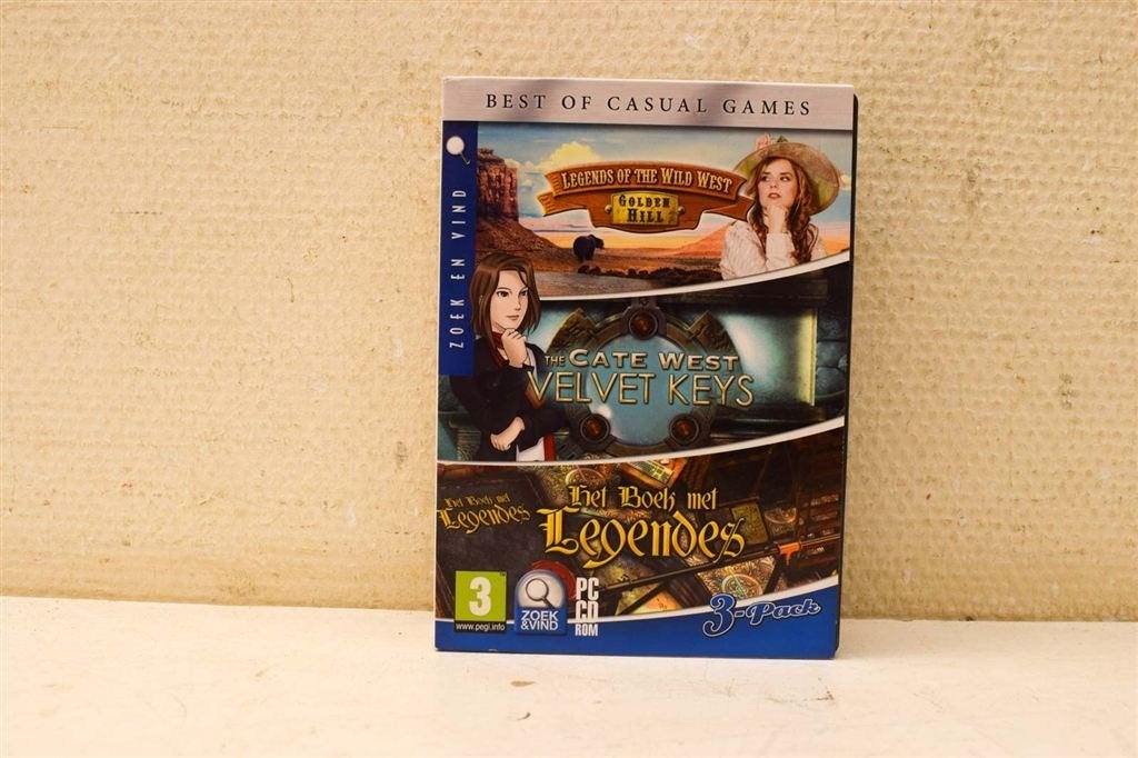 3 stuks pc cd rom 3 zoek en vindt 48987, Puzzel en Educatief, Gebruikt, 1 speler, Ophalen of Verzenden