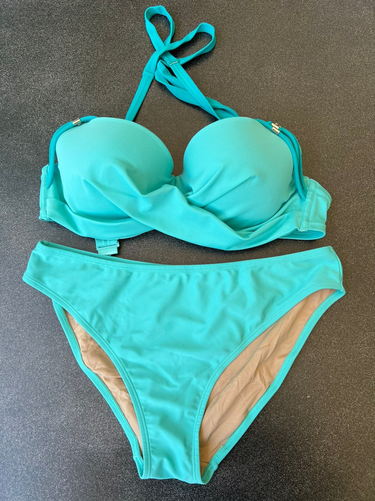 Marlies Dekkers bikini azuurblauw, Kleding | Dames, Badmode en Zwemkleding, Ophalen of Verzenden, Zo goed als nieuw, Blauw, Bikini