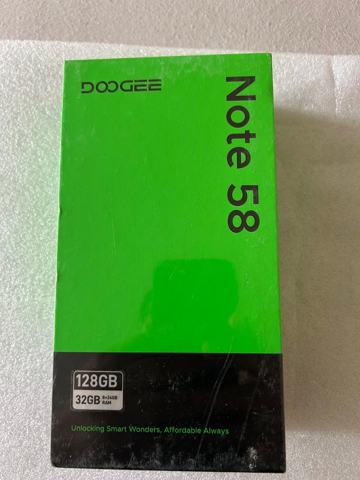DOOGEE Note 58 - Nieuw in doos, 128GB opslag, 8+24GB RAM, Ophalen, Overige modellen, Nieuw, Zonder simlock
