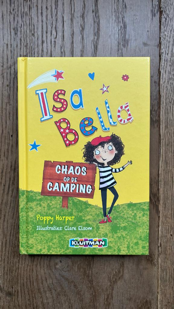 Isabella Chaos op de Camping - Kinderboek Kluitman, Ophalen of Verzenden, Zo goed als nieuw, Fictie