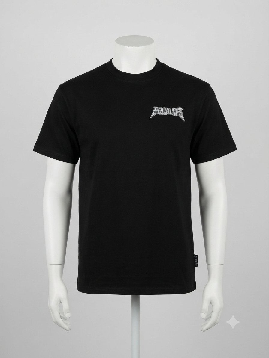 Equalité T-shirt heren - Maat S oversized (valt als M), Kleding | Heren, Ophalen of Verzenden, Gedragen, Maat 48/50 (M), Zwart