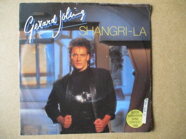 s2628 gerard joling - shangri-la, Cd's en Dvd's, Vinyl Singles, Ophalen, Gebruikt, Overige genres