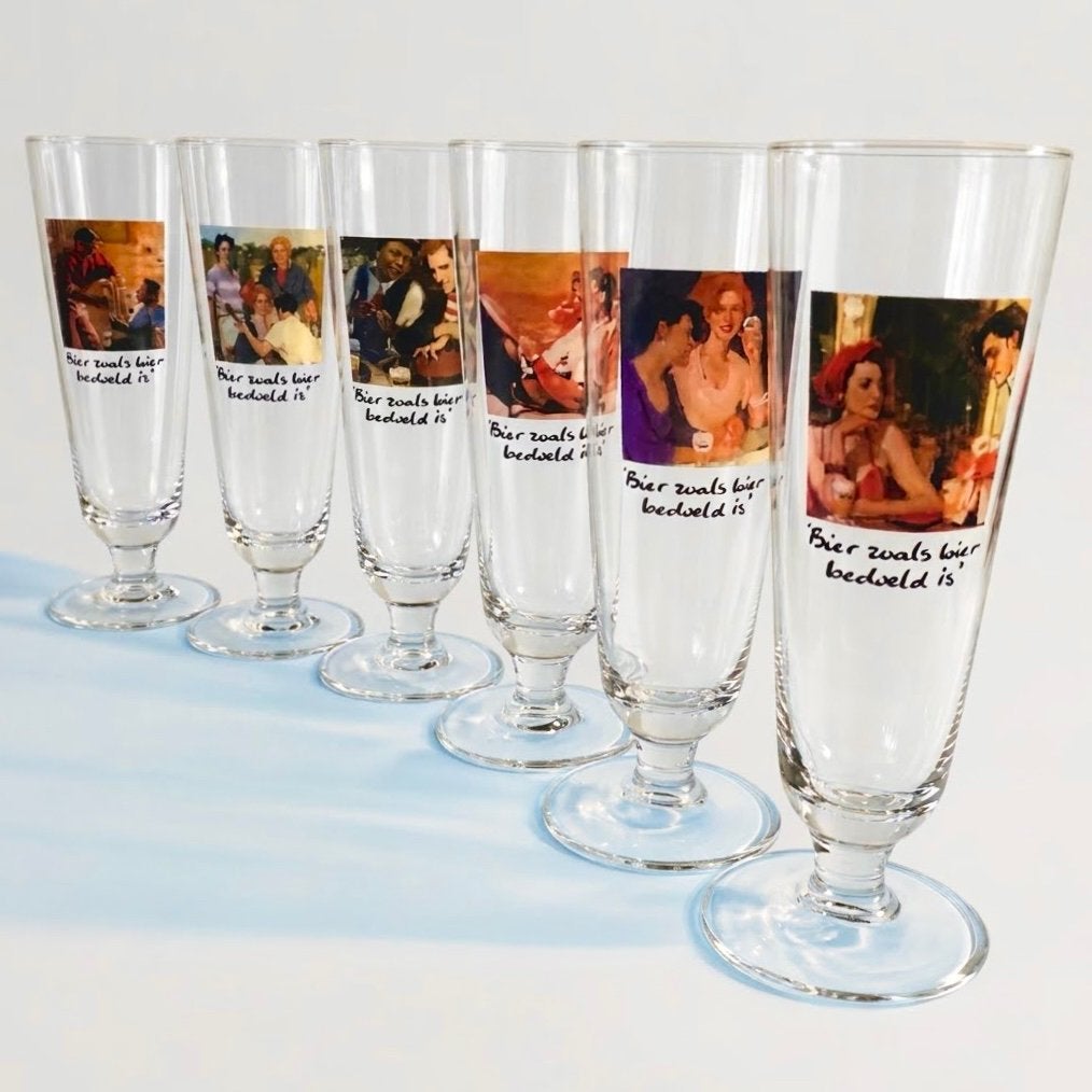 Nieuwe set Heineken bierglazen ‘Bier zoals bier bedoeld is’, Ophalen, Nieuw, Bierglas