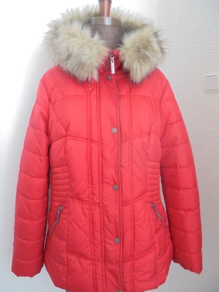 winterjack jas rood nieuw, Maat 42/44 (L), Nieuw, Ophalen of Verzenden, MS Mode