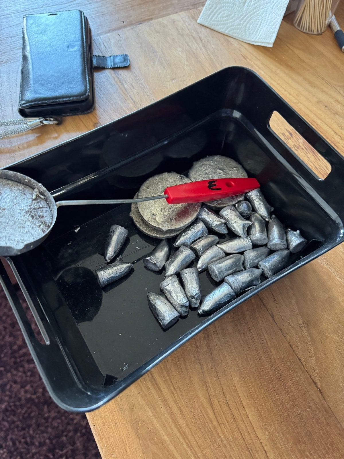 Uitgebreide tin gietmallen en toebehoren, Ophalen, Gebruikt, Overige thema's, Gereedschap of Toebehoren