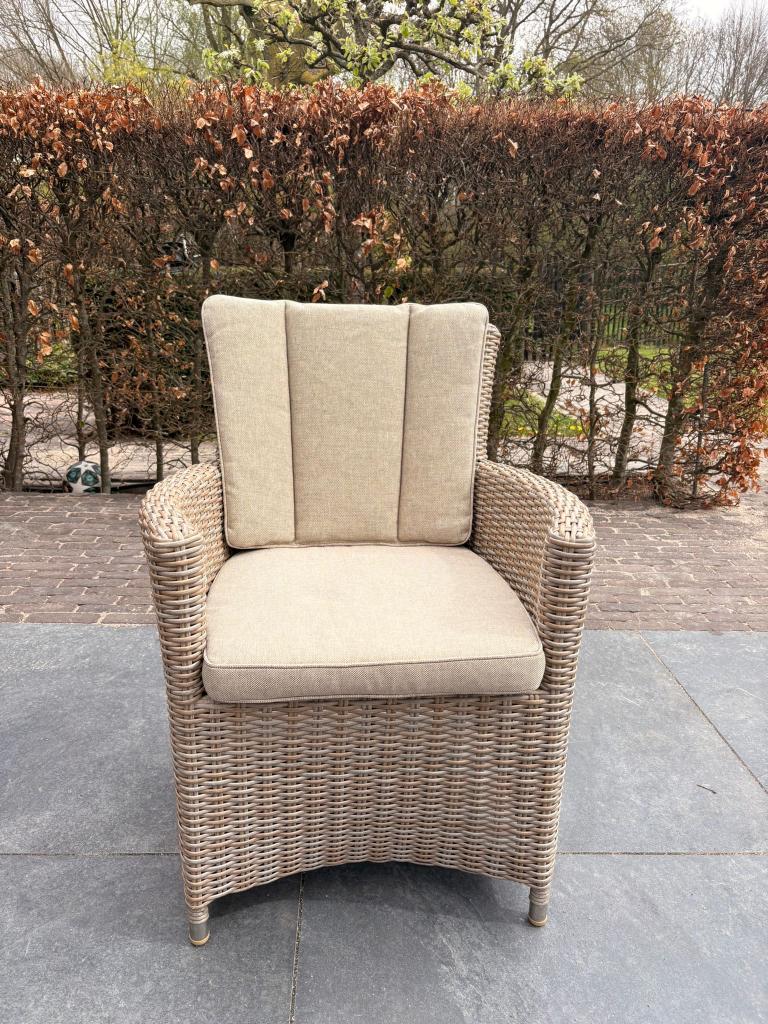 10 luxe tuinstoelen zo goed als nieuw!, Ophalen, Zo goed als nieuw, Kunststof