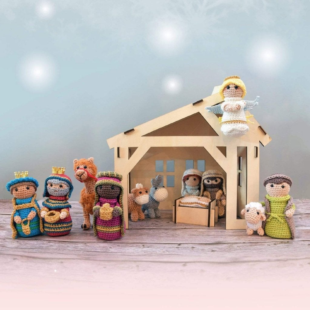Tof CuteDutch Haakpakket Kerststal Kerst Adventskalender !, Ophalen of Verzenden, Nieuw, Haken, Patroon of Boek