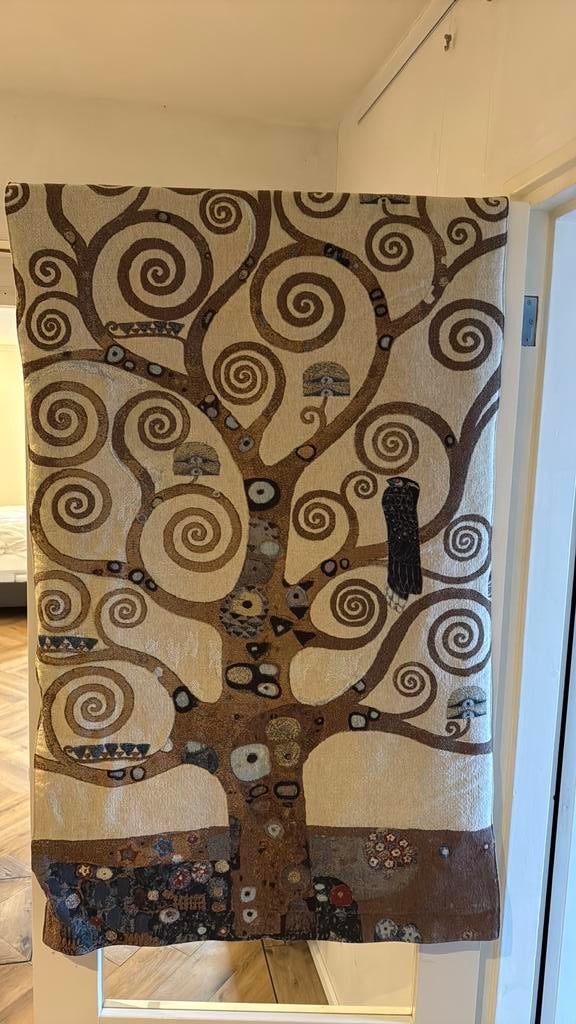 Doek schilderij wanddecoratie, Ophalen of Verzenden, Zo goed als nieuw