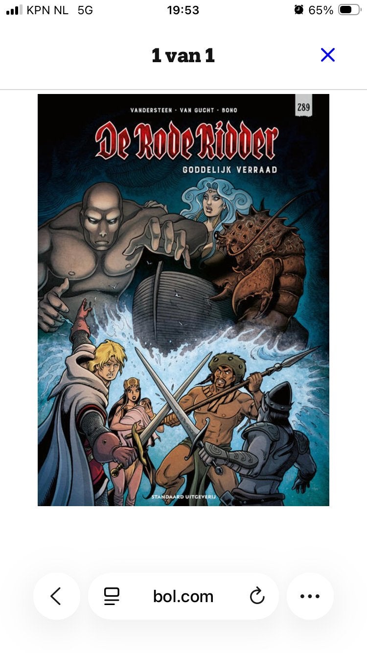 De Rode Ridder 289 - Goddelijk Verraad, Boeken, Eén stripboek, Ophalen of Verzenden, Nieuw