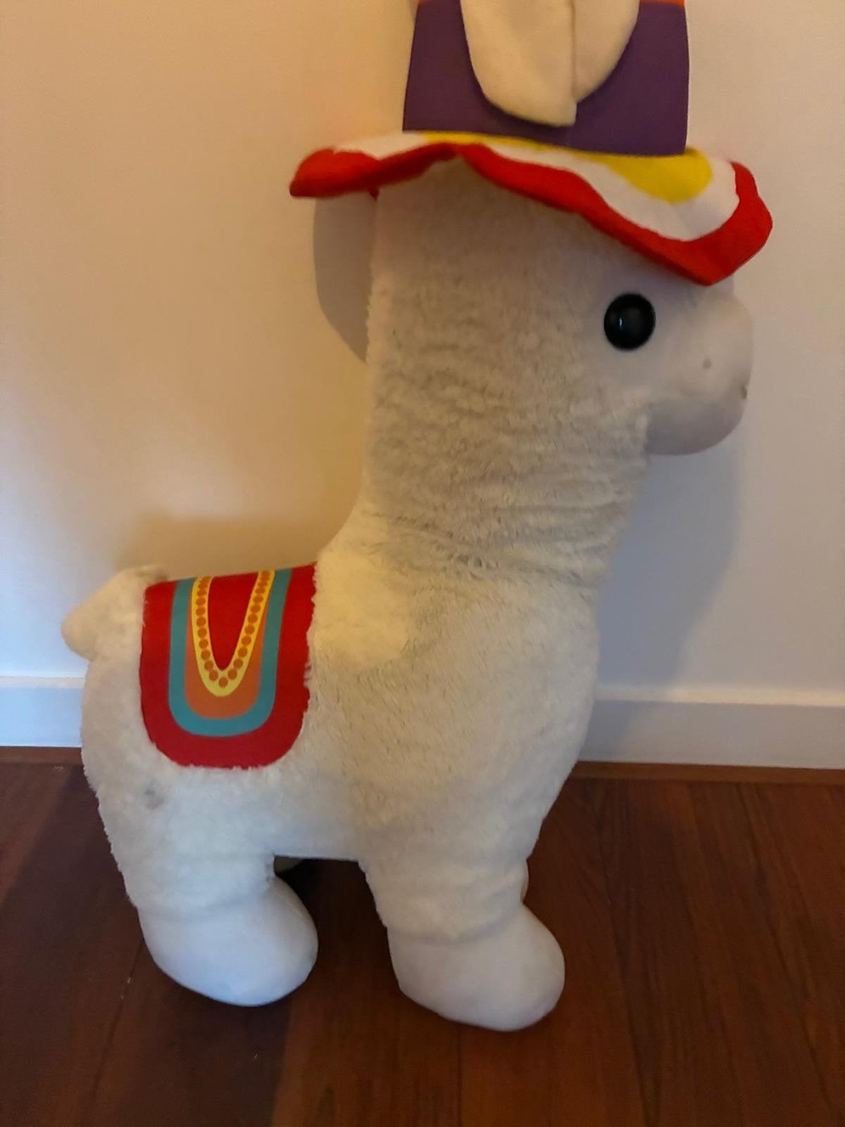 Lama knuffel 85cm lang, Kinderen en Baby's, Speelgoed | Knuffels en Pluche, Ophalen, Overige typen