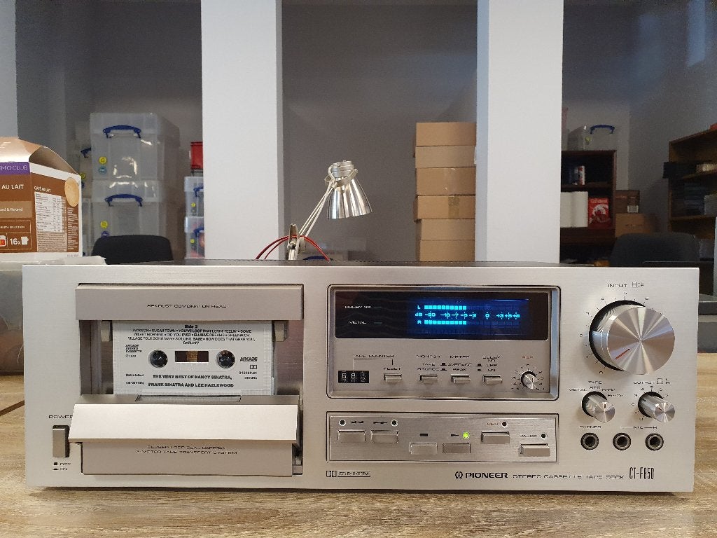 Pioneer Stereo Cassette Tape Deck CT-F850, Ophalen of Verzenden, Overige merken