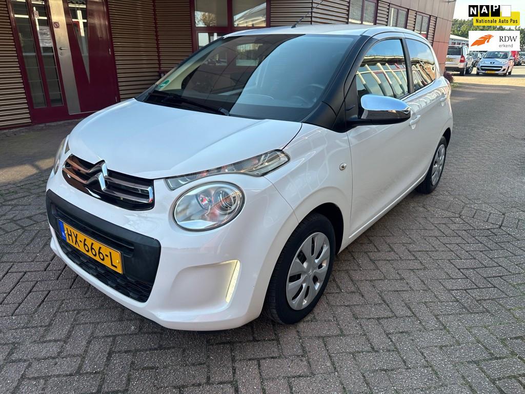 Citroen C1 1.0 e-VTi Style Edition AIRCO ELEC RAM NAP, Voorwielaandrijving, Gebruikt, Euro 6, 4 stoelen