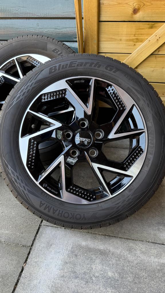 Set van 4 Dezent velgen 16” met banden + TPMS. Nieuwstaat!, Auto-onderdelen, Banden en Velgen, Ophalen, Gebruikt, Velg(en), 16 inch