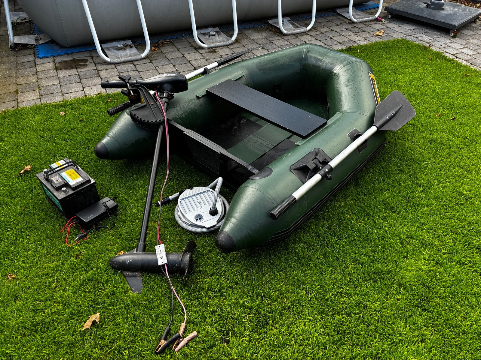 Strategy Karperboot met Talamex elektromotor en accu, Ophalen, Gebruikt, Overige typen