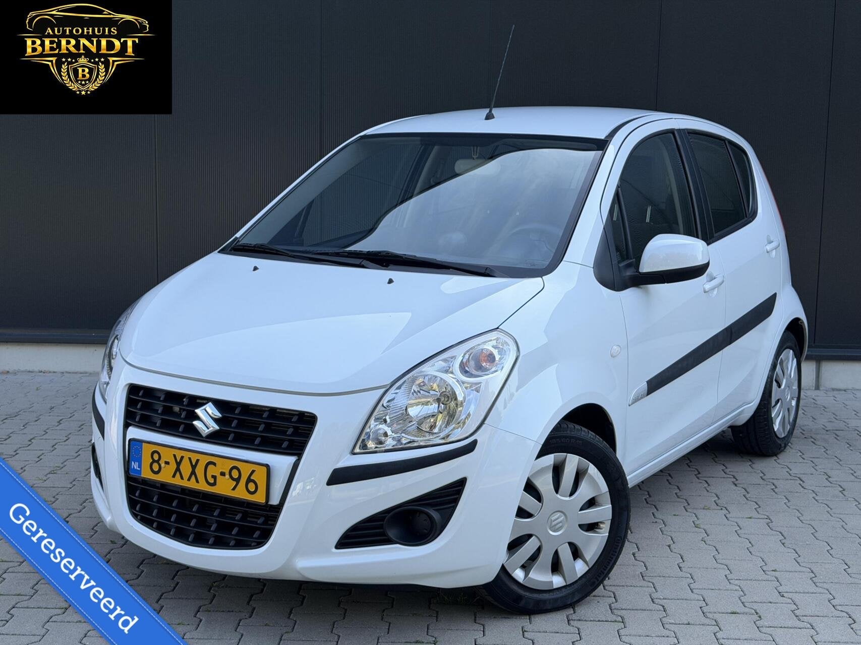Suzuki Splash 1.2 Comfort EASSS 1E Eigen Airco Parelmoer NL, Auto's, Suzuki, Voorwielaandrijving, Stof, 4 cilinders, Wit
