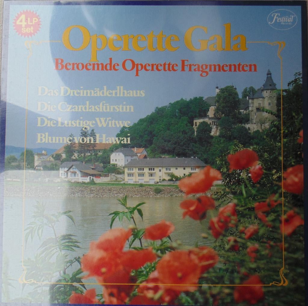 Operette Gala Originele 4LP Box Nieuw in Folie, Kamermuziek, Ophalen of Verzenden, Nieuw in verpakking, 12 inch