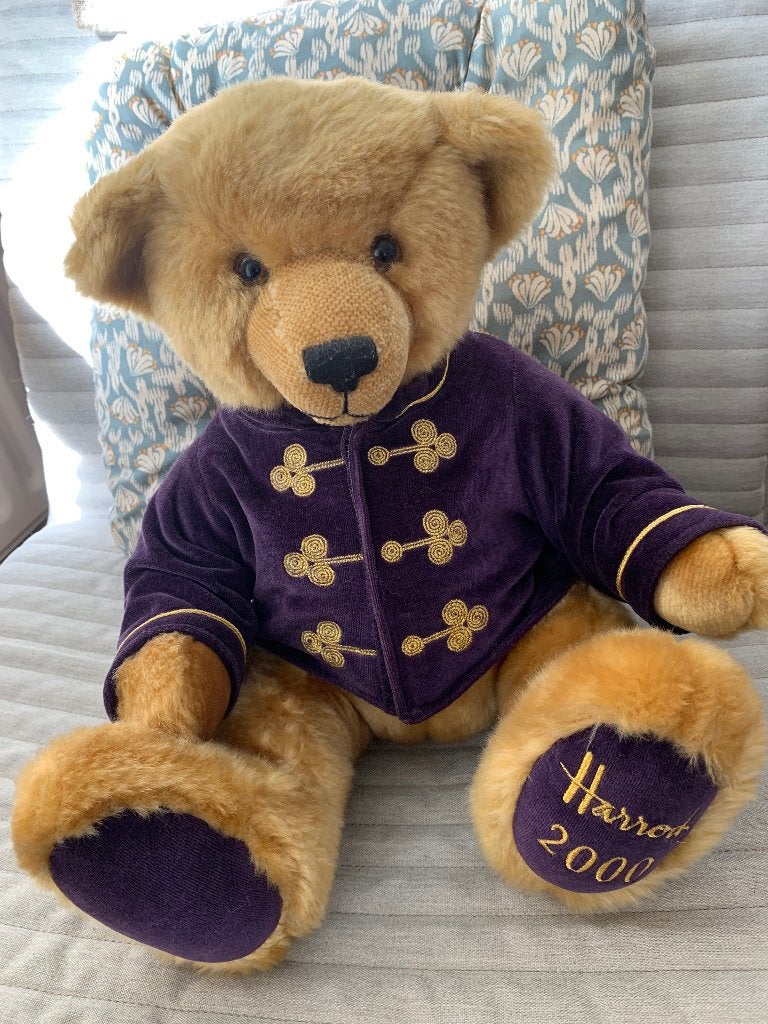Harrods London  2000 Bear, Ophalen, Zo goed als nieuw, Stoffen beer, Overige merken