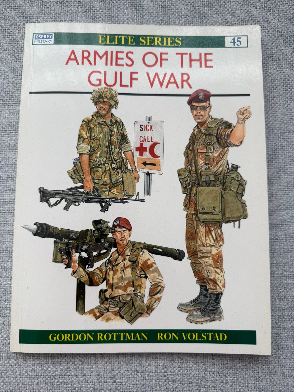 Osprey Military Elite Series Armies of the Gulf War, Ophalen of Verzenden, Zo goed als nieuw, Algemeen, 1945 tot heden